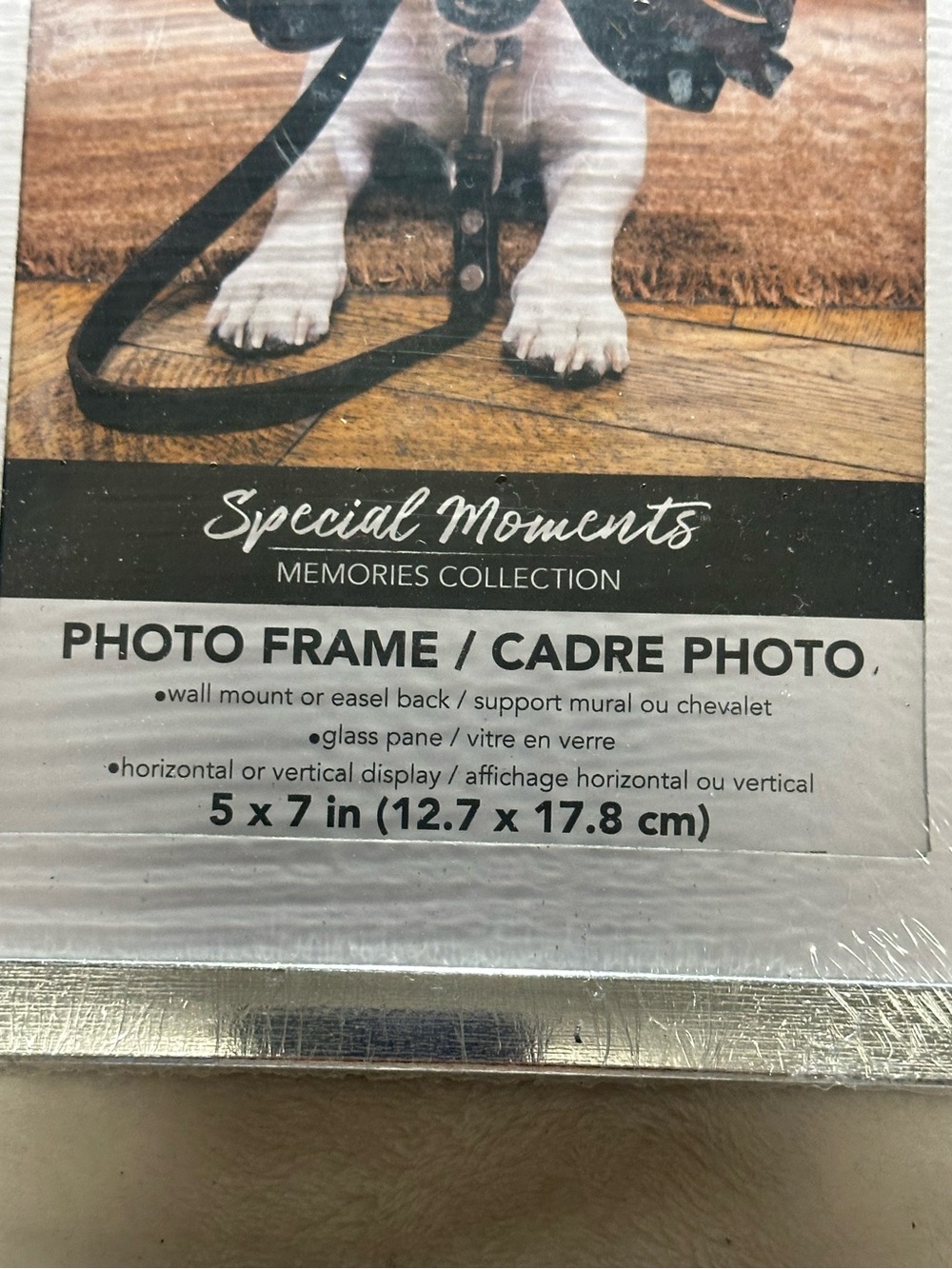 Silver & White Farmhouse Style 5x7 Photo Frame - Picture 2 of 5